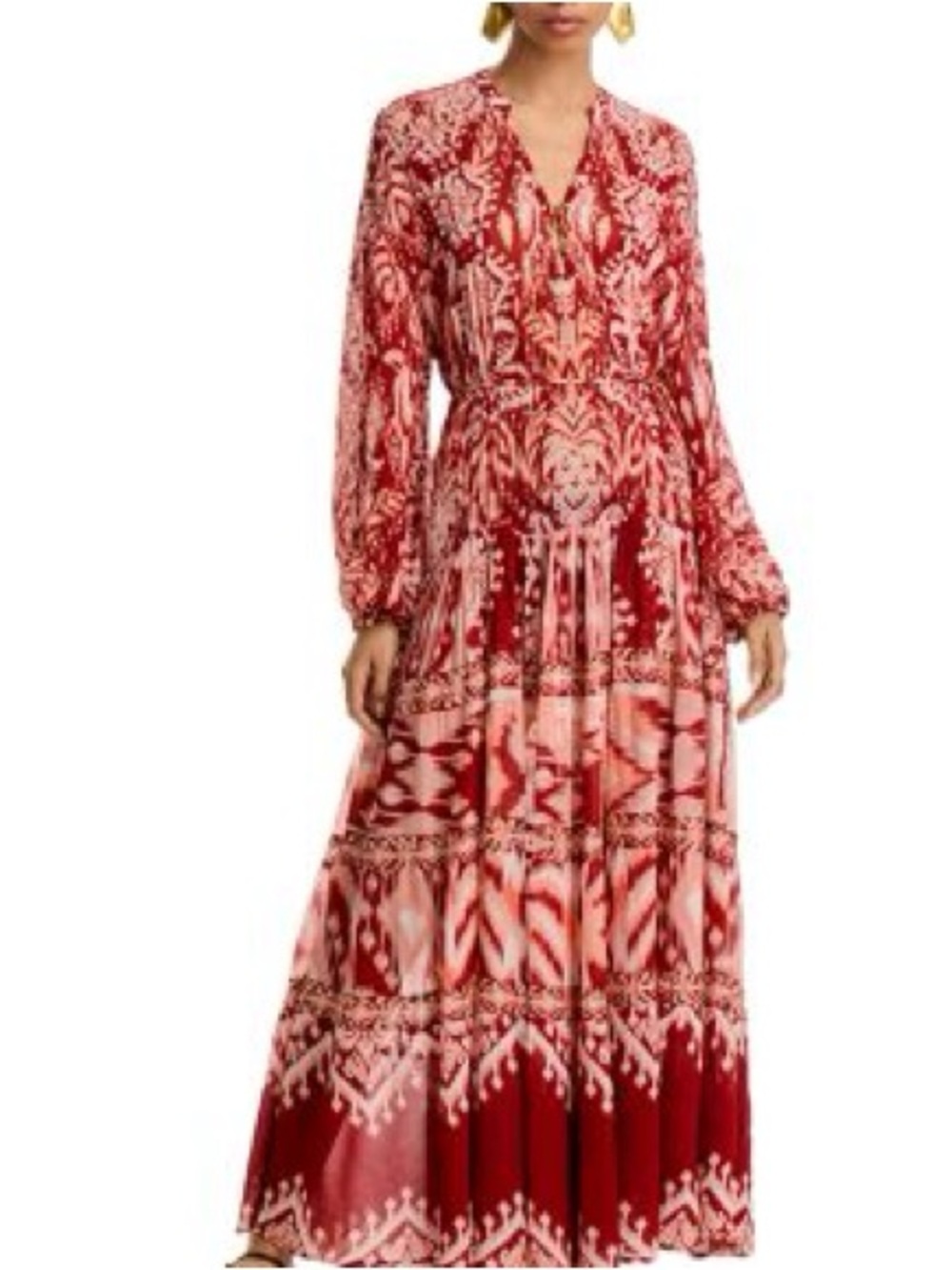 Farm Rio Tapestry Metallic Dress - Picture 7 of 9